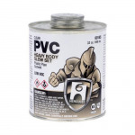 16 oz. PVC Cement, Clear, Jumbo Dauber in Cap_noscript