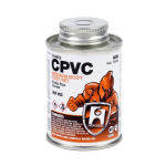 4 oz. CPVC Cement, Orange, Dauber in Cap