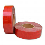 4" x 150ft DOT Approved Conspicuity Tape Solid Red_noscript