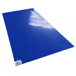 Tacky Traxx 26" x 45" Blue Cleaning Mat with 30 Multi-Layered Sheets