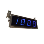 DC Voltmeter, 10.5 - 30 VAC/DC, BlueHBDR-924B
