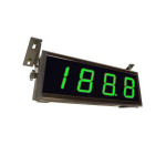 DC Voltmeter, 10.5 - 30 VAC/DC, Green