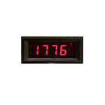 Digital Panel Voltmeter, 200 mV DC, Neg Red
