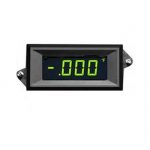 DC Voltmeter 3.5 LCD, Neg Green