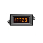 DC Voltmeter 4.5 LCD, Neg AmberHVPI-4A-XEC
