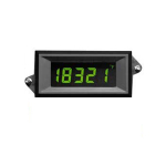 DC Voltmeter 4.5 LCD, Neg Green_noscript