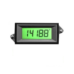 DC Voltmeter 4.5 LCD, Pos GreenHVPI-4GP-XEC