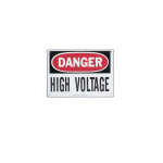 Safety Sign Danger High Voltage Keep Out_noscript