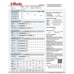 Professional Result Sheet for InBody 570