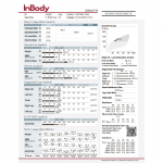 Body Composition Result Sheet for InBody 770