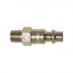 1/4" x 1/8" MPT Industrial Coupler Plug