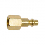 1/4" x 1/4" FPT Coupler Plug, Brass