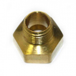 1/2" MPT x 3/4" FPT Brass Hex Adapter_noscript