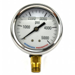 Oil Filled Pressure Gage 5000 PSI