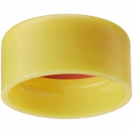 Yellow Snap Cap, PTFE/Silicone