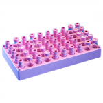 Pink Polypropylene Stackable Rack_noscript