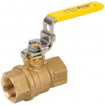 1" Free Brass Ball Valve, Threaded Connection