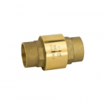 S-521G Lead Free Brass in-Line Check Valve 1-1/2"