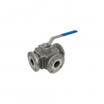 Direct Mount Valve, 3-Way Flanged Connection, 2-1/2"