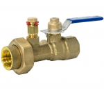 3/4" Integrated Ball Valve with Memory Stop, Union