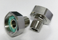 1-1/4" Female to NPT 3/4" Male 2 Adapters G