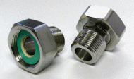 1-1/4" Female to NPT 1" Male 2 Adapters G_noscript