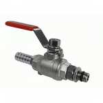 Stainless Steel Drain Tap (max.+250C)_noscript