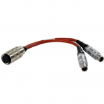 Y-Cable for Connecting 1 Dual Pt100 Sensor