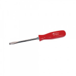 4in Slotted Screwdriver, Red