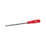 8in Slotted Screwdriver, Red