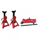 Trolley and Stand Jack, Pair Set 2 Ton_noscript