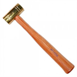 16 oz. Brass Hammer with Wooden Handle_noscript