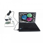 2MP Digital Eyepiece for Microscopes with Usb Cable_noscript