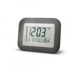 Electronic Weather Station with Dark Grey and Silver Color