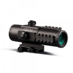 3x30 Prismatic Scope with Red/Blue Illuminated Reticle_noscript