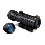 SightPro Dual 1x or 20x Weapon Sight with Tactical Red Dot_noscript