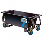 10 Cu. Ft. Mud Dobber Steel Mortar Box with Casters_noscript