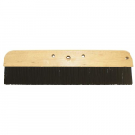 36" Wood Concrete Finish Broom with Plastic Bristles with Handle_noscript