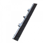 54" Weigh-Lite Aluminum Medium Cement Finish Broom w/Brackets for Adapter Bar