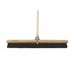 36" Wood Concrete Floor Broom w/ Handle