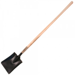Square Point Shovel with 48" Wood Handle_noscript