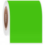 4" x 6" Removable Paper Labels, Green Apple_noscript