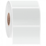 2" x 1.25" Removable Paper Labels, White