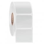 1.25" x 1" Removable Paper Labels, White