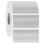 Nitrotag Cryogenic Barcode Label, 1" Core Silver