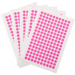 800 Cryogenic Dots, 0.28", Pink_noscript