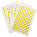 800 Cryogenic Dots, 0.28", Yellow