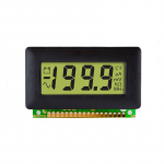 Bezel Mounted LCD Voltmeter with LED Backlighting