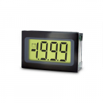 Splash-Proof Ultra Low Profile LCD Voltmeter, 12 Pin