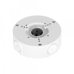 Outdoor Round Junction Box for Cameras, White_noscript